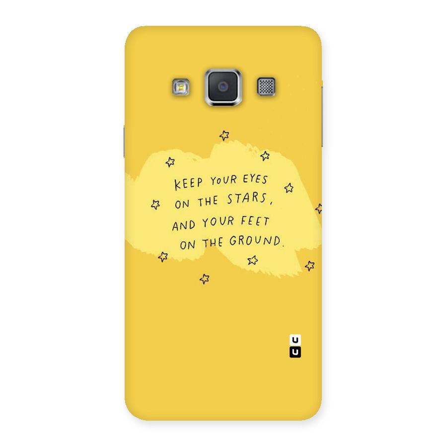 Eyes On Stars Back Case for Galaxy A3