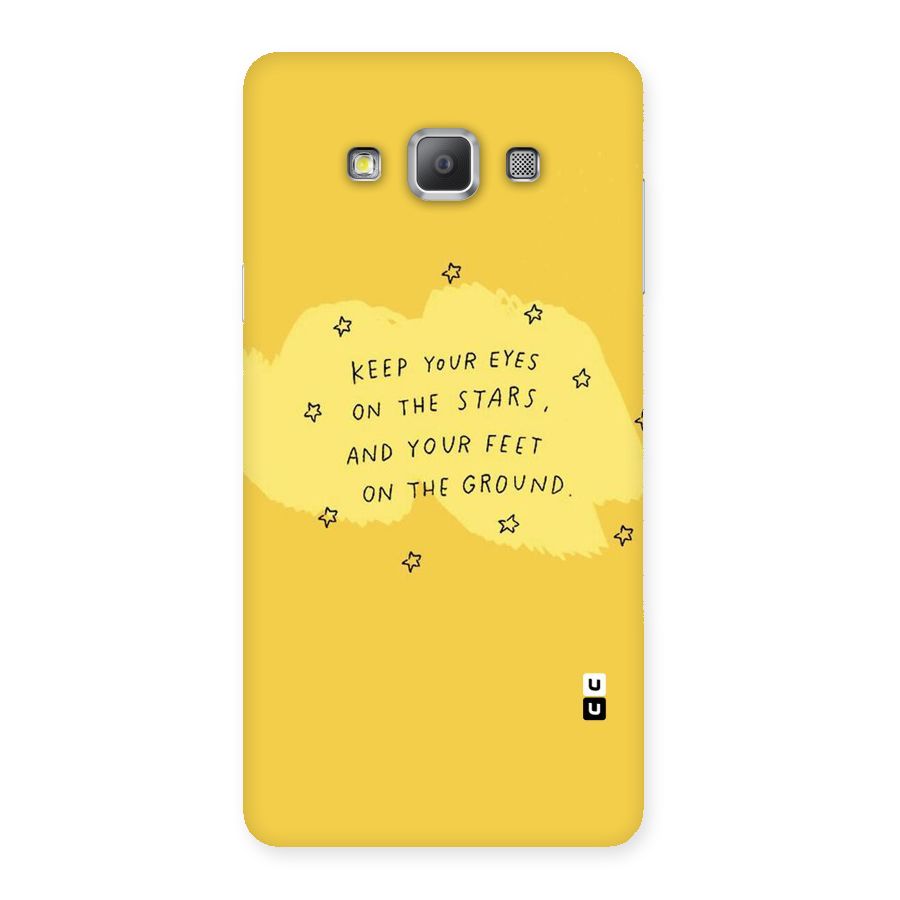 Eyes On Stars Back Case for Galaxy A7