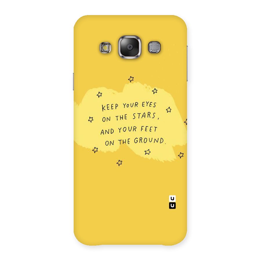 Eyes On Stars Back Case for Galaxy E7
