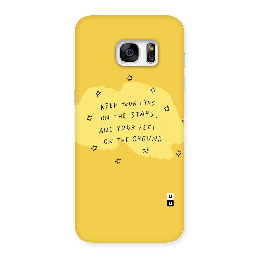 Eyes On Stars Back Case for Galaxy S7 Edge