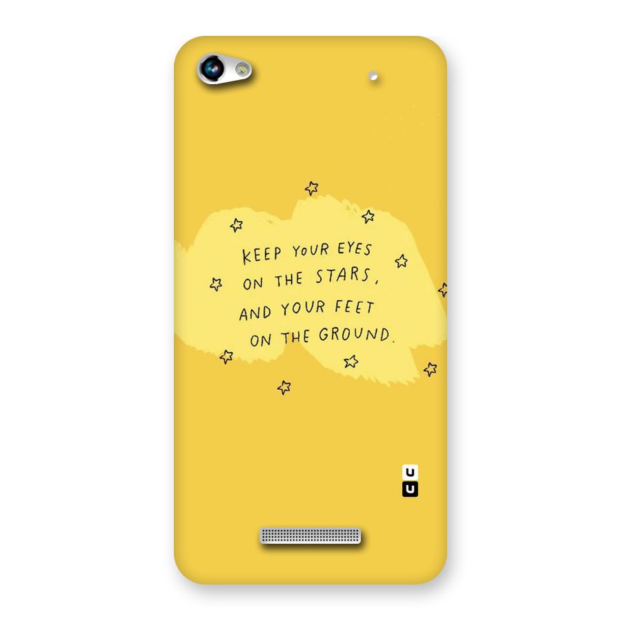 Eyes On Stars Back Case for Micromax Hue 2