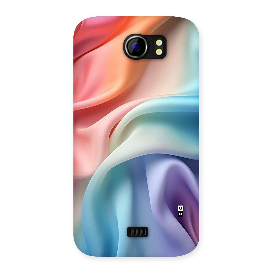 Fabric Pastel Back Case for Canvas 2 A110