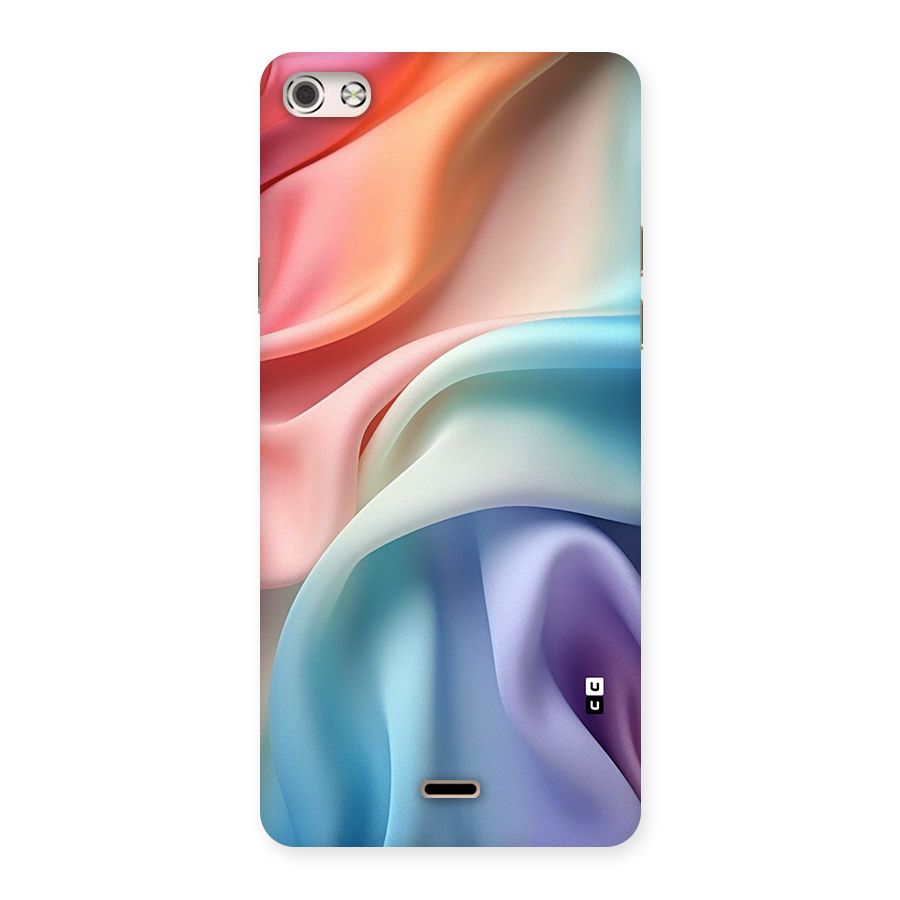 Fabric Pastel Back Case for Canvas Silver 5