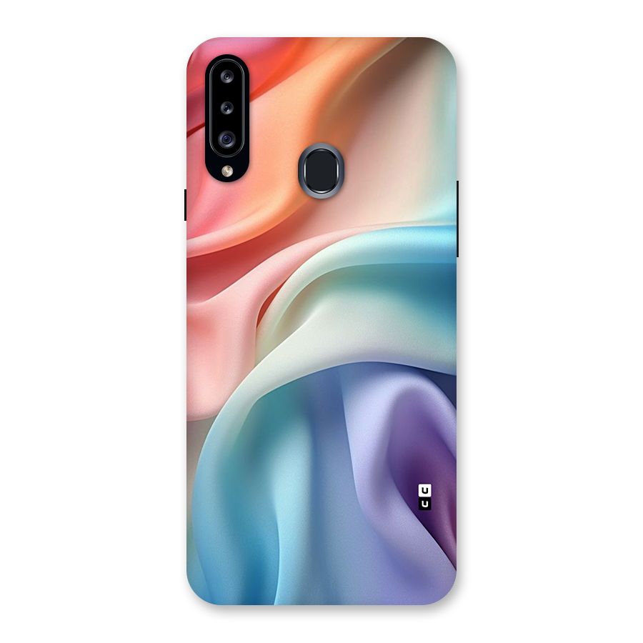 Fabric Pastel Back Case for Galaxy A20s