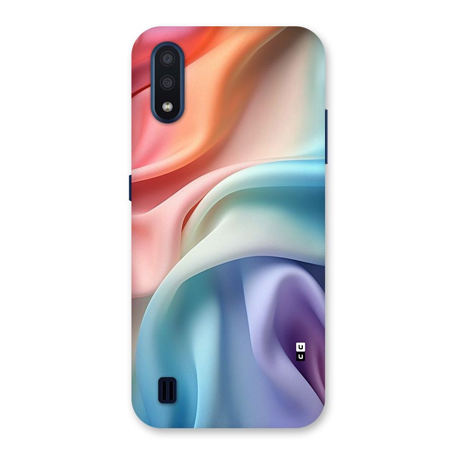 Fabric Pastel Back Case for Galaxy M01