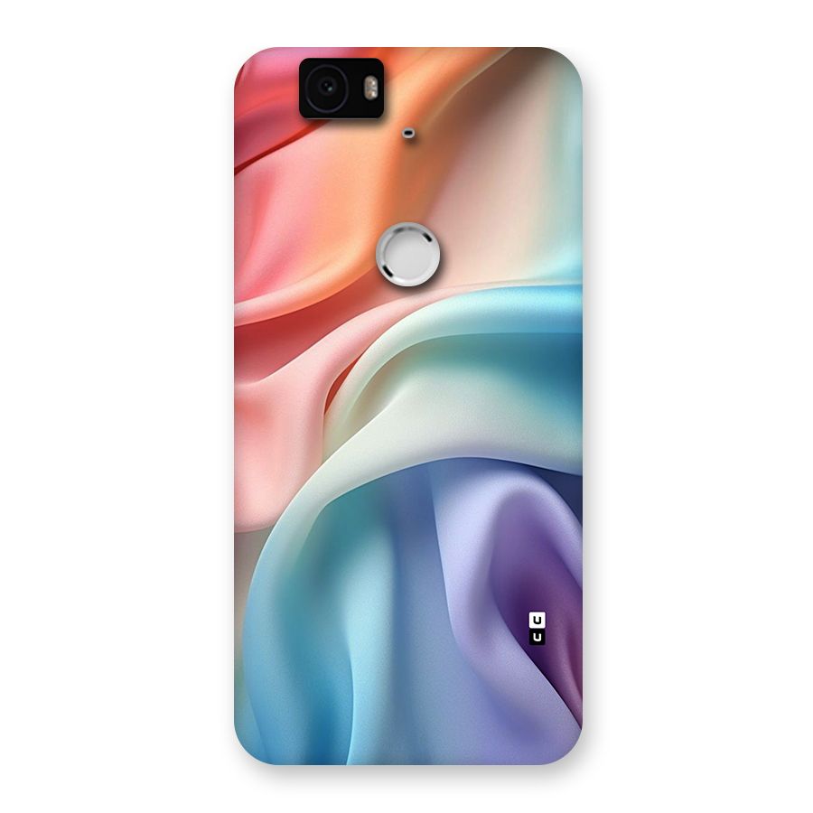 Fabric Pastel Back Case for Google Nexus 6P