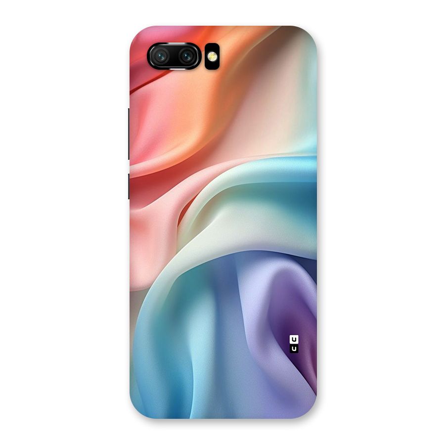 Fabric Pastel Back Case for Honor 10