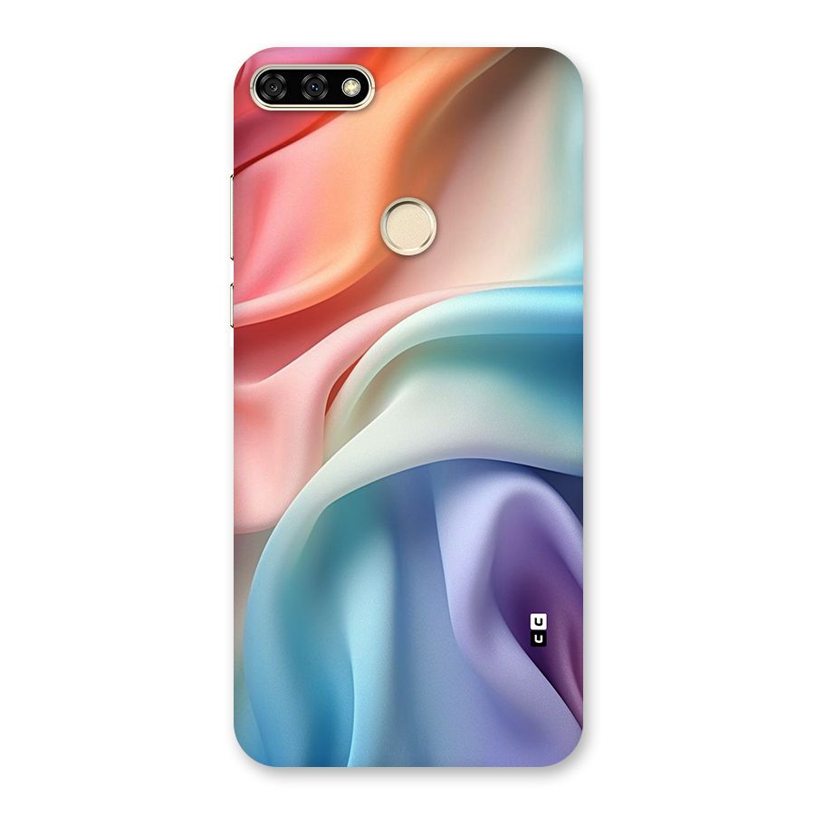 Fabric Pastel Back Case for Honor 7A