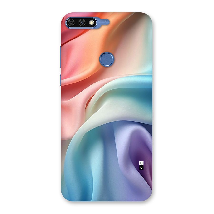 Fabric Pastel Back Case for Honor 7C