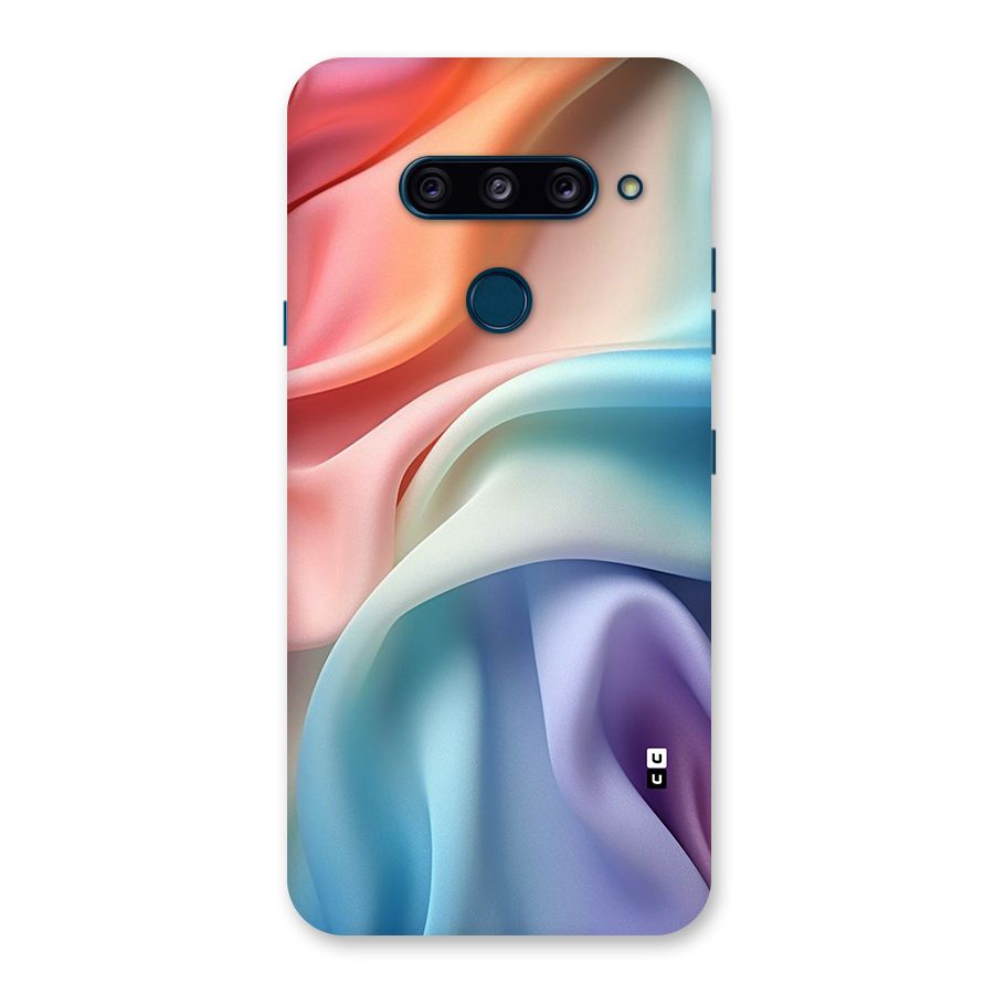 Fabric Pastel Back Case for LG  V40 ThinQ