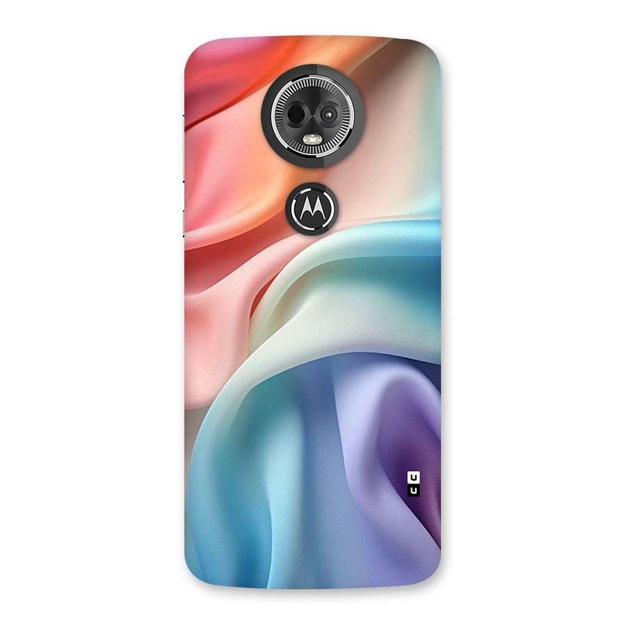 Fabric Pastel Back Case for Moto E5 Plus