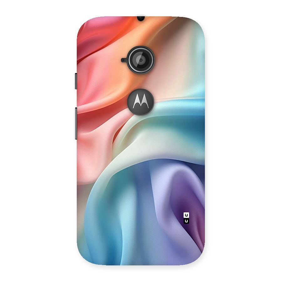 Fabric Pastel Back Case for Moto E 2nd Gen