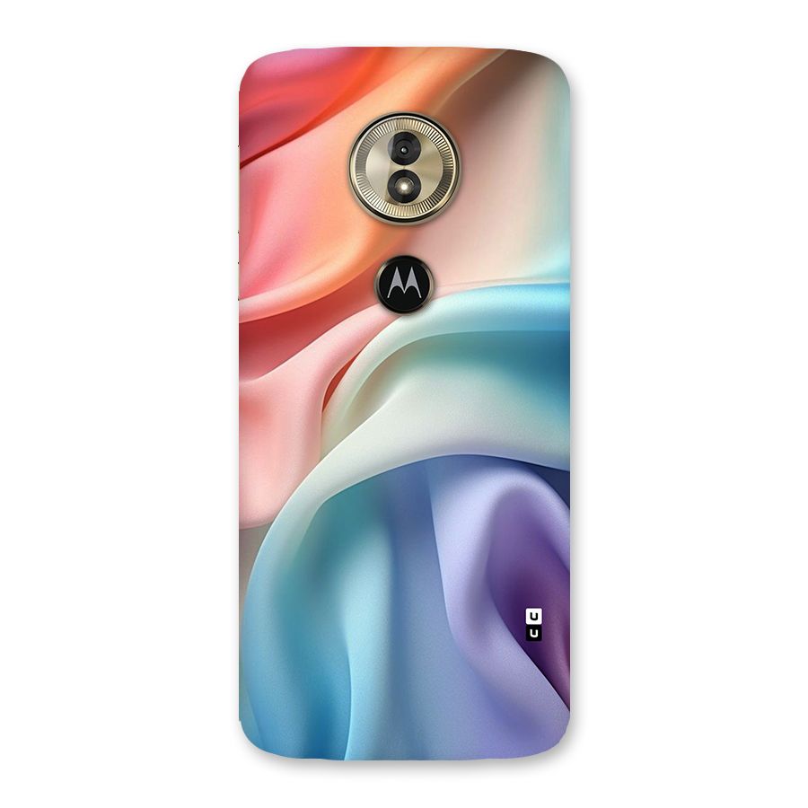 Fabric Pastel Back Case for Moto G6 Play