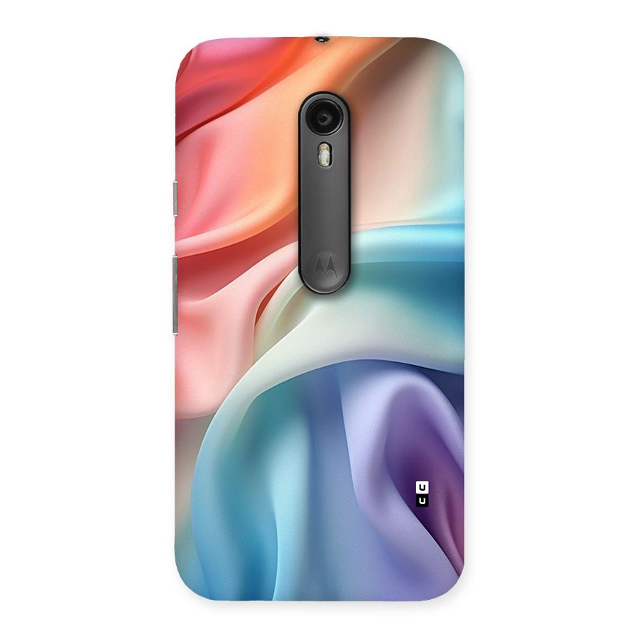 Fabric Pastel Back Case for Moto G Turbo