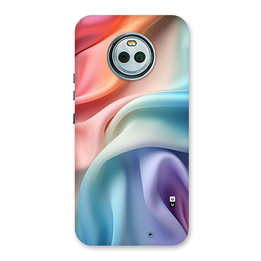 Fabric Pastel Back Case for Moto X4
