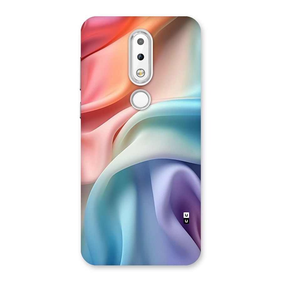 Fabric Pastel Back Case for Nokia 6.1 Plus