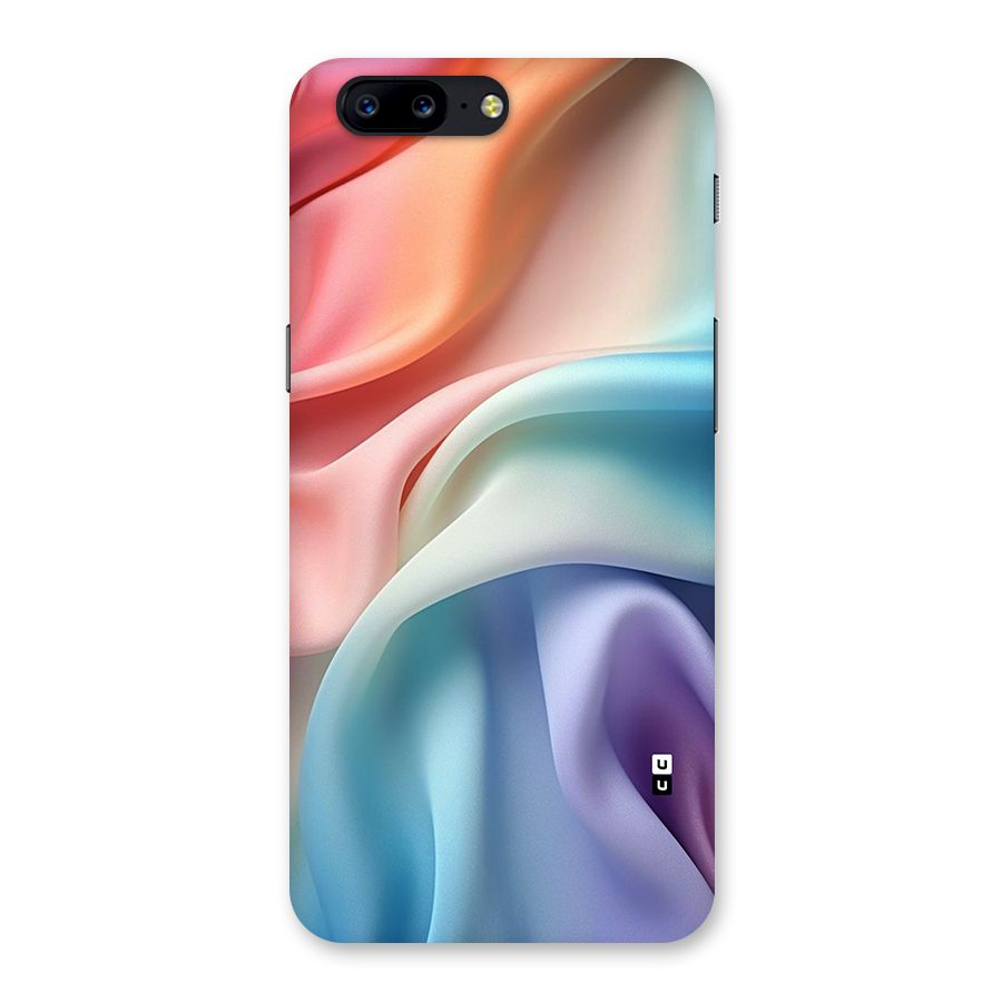 Fabric Pastel Back Case for OnePlus 5