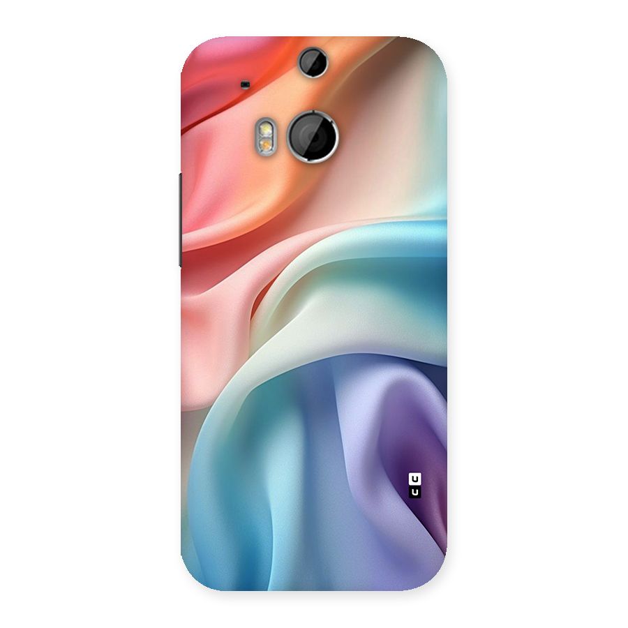 Fabric Pastel Back Case for One M8