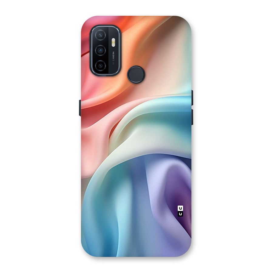 Fabric Pastel Back Case for Oppo A32