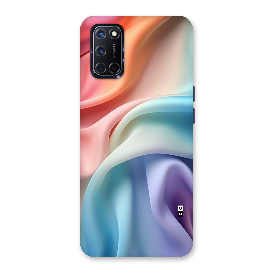 Fabric Pastel Back Case for Oppo A52