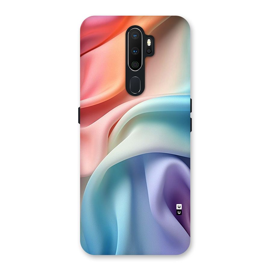 Fabric Pastel Back Case for Oppo A5 (2020)