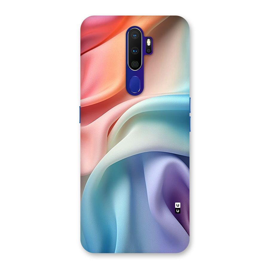 Fabric Pastel Back Case for Oppo A9 (2020)