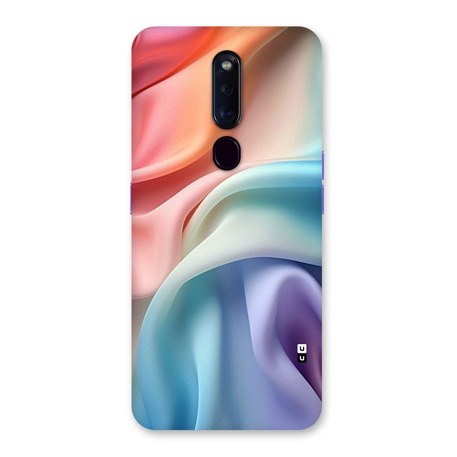 Fabric Pastel Back Case for Oppo F11 Pro