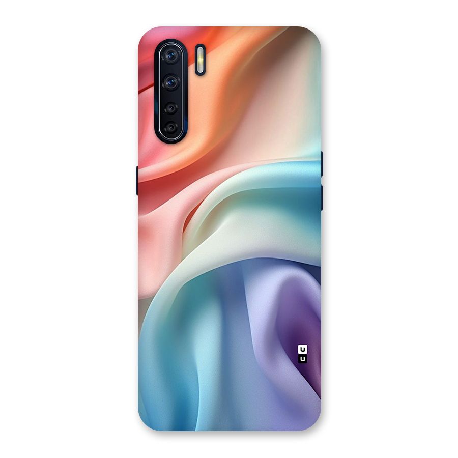 Fabric Pastel Back Case for Oppo F15