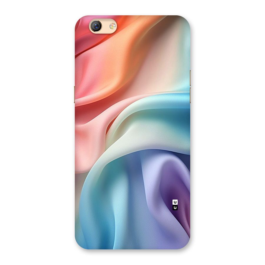 Fabric Pastel Back Case for Oppo F3 Plus