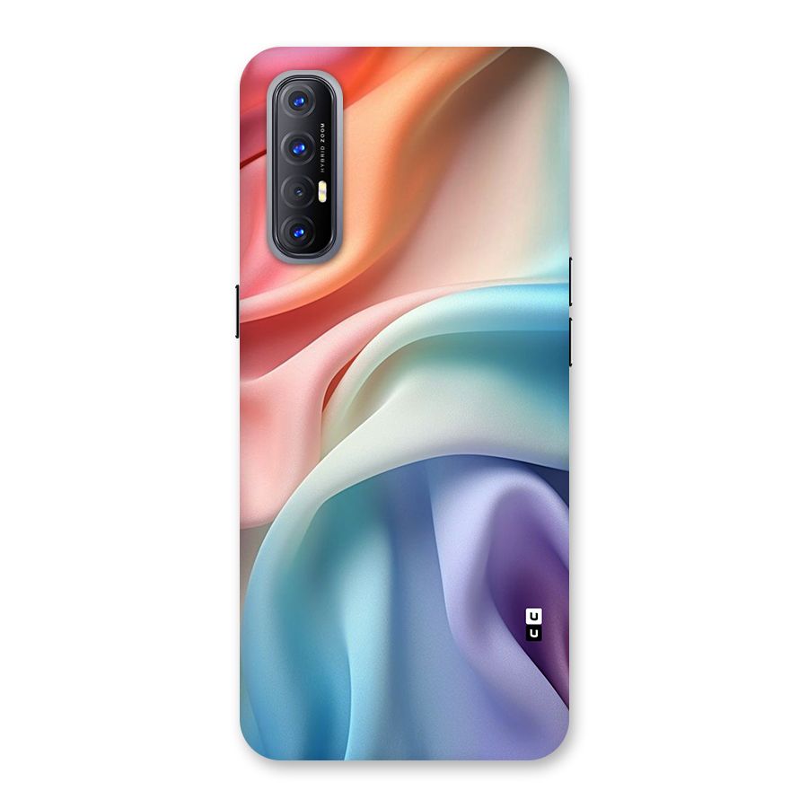 Fabric Pastel Back Case for Oppo Reno3 Pro