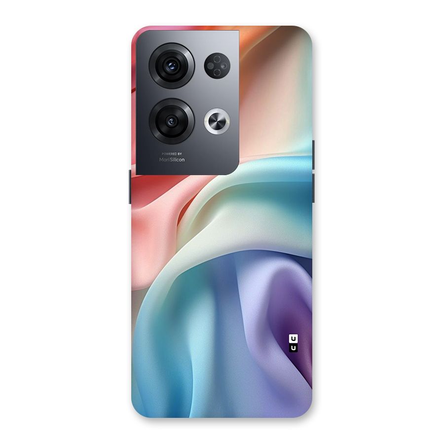 Fabric Pastel Back Case for Oppo Reno8 Pro 5G