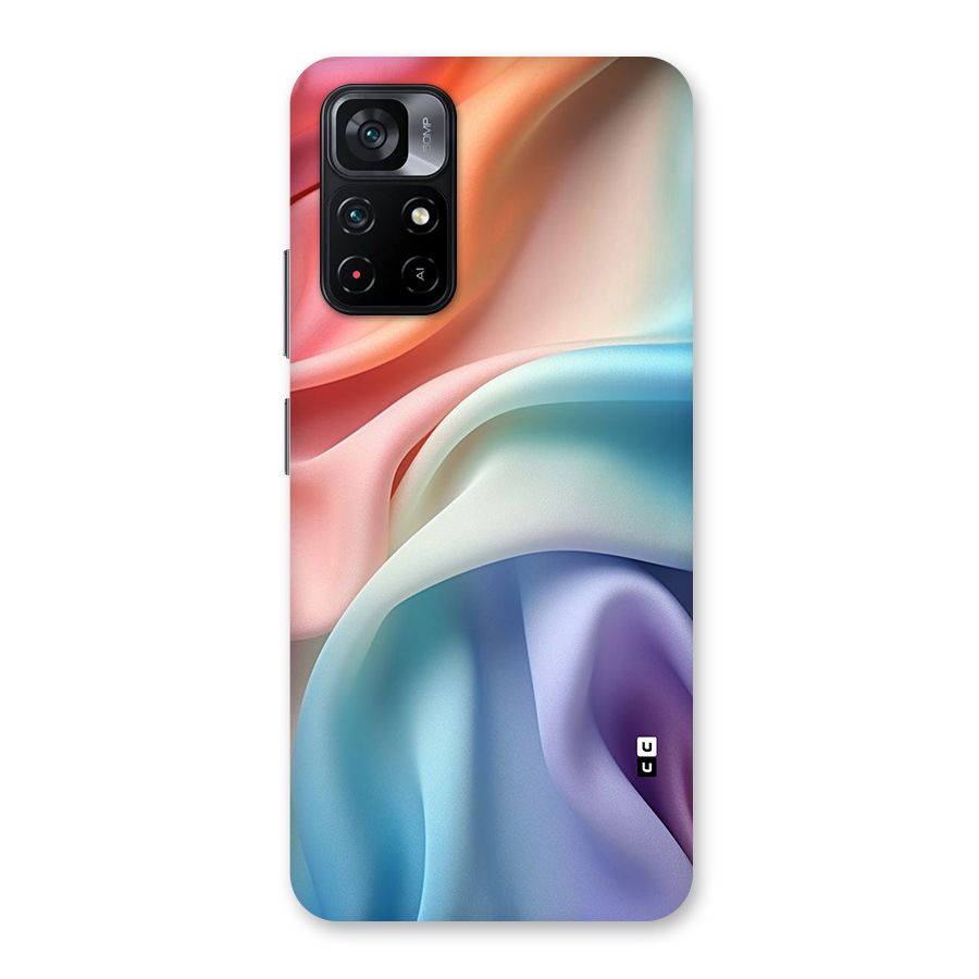 Fabric Pastel Back Case for Poco M4 Pro 5G