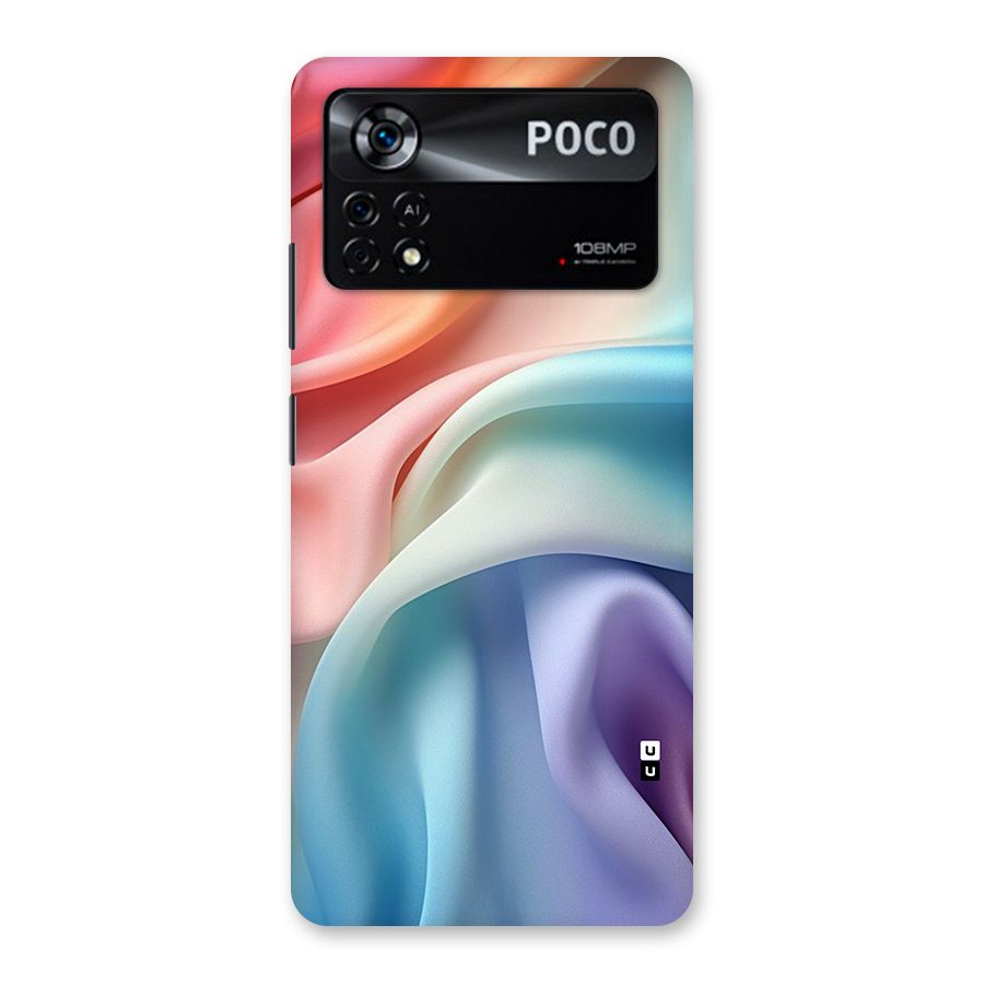 Fabric Pastel Back Case for Poco X4 Pro 5G