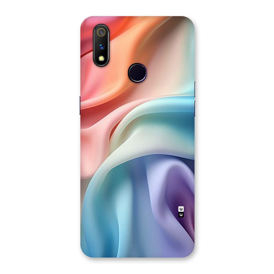 Fabric Pastel Back Case for Realme 3 Pro