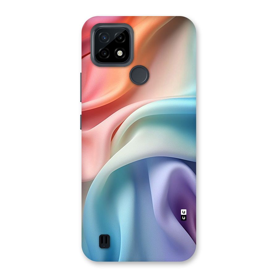 Fabric Pastel Back Case for Realme C21