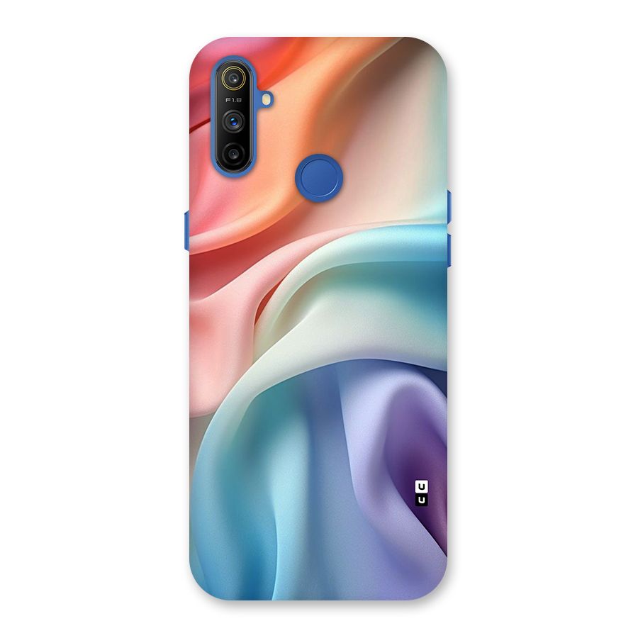 Fabric Pastel Back Case for Realme Narzo 10A