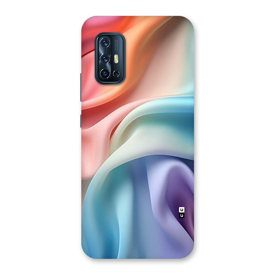 Fabric Pastel Back Case for Vivo V17