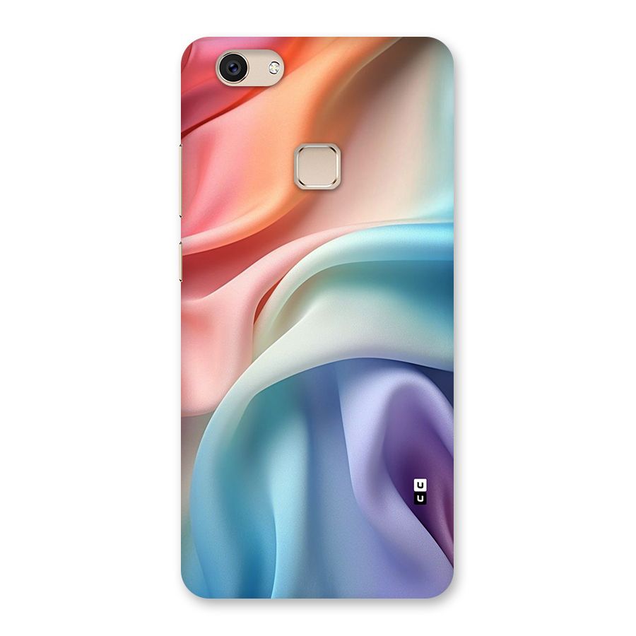 Fabric Pastel Back Case for Vivo V7