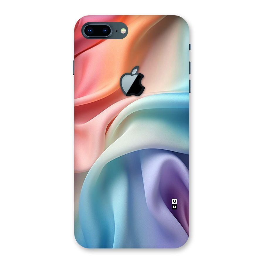 Fabric Pastel Back Case for iPhone 7 Plus Apple Cut