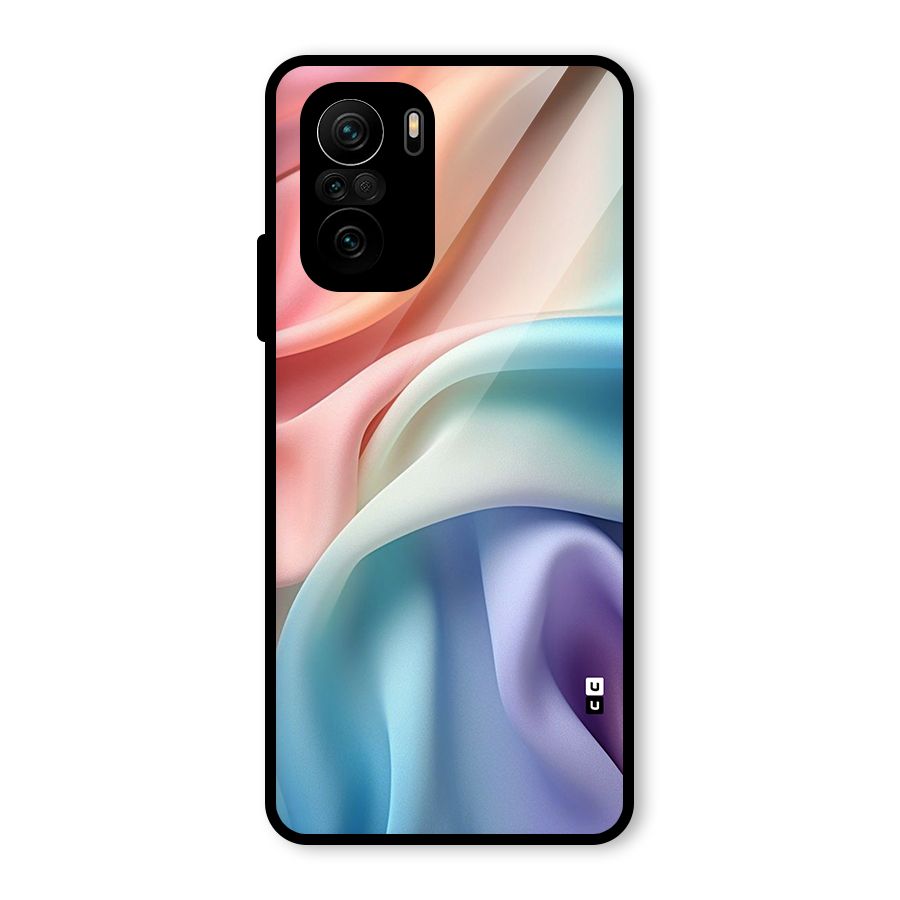 Fabric Pastel Glass Back Case for Mi 11X Pro