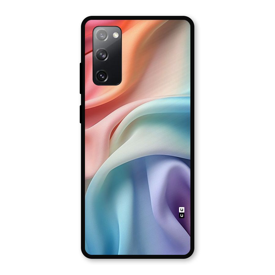 Fabric Pastel Metal Back Case for Galaxy S20 FE 5G