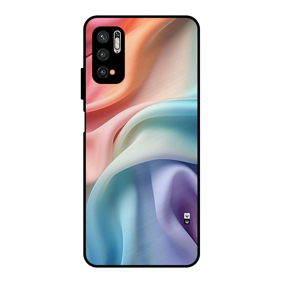 Fabric Pastel Metal Back Case for Poco M3 Pro 5G
