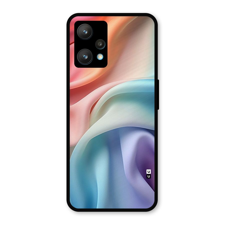 Fabric Pastel Metal Back Case for Realme 9 Pro Plus 5G