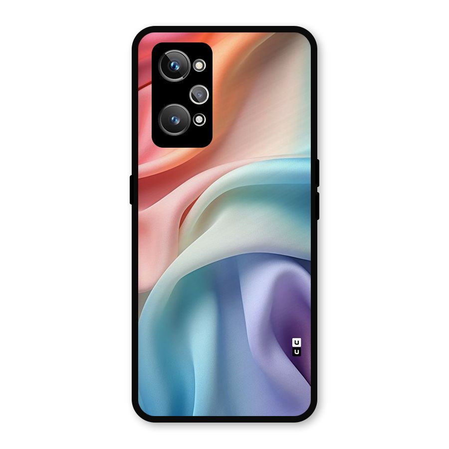 Fabric Pastel Metal Back Case for Realme GT Neo2