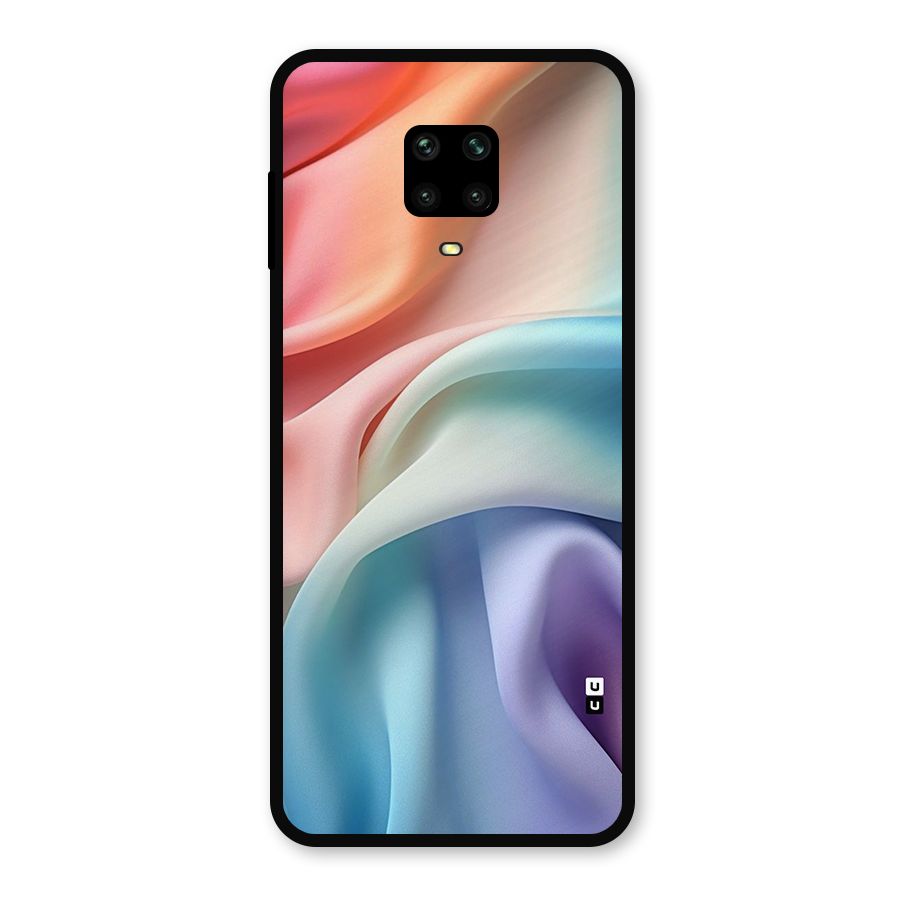 Fabric Pastel Metal Back Case for Redmi Note 9 Pro Max