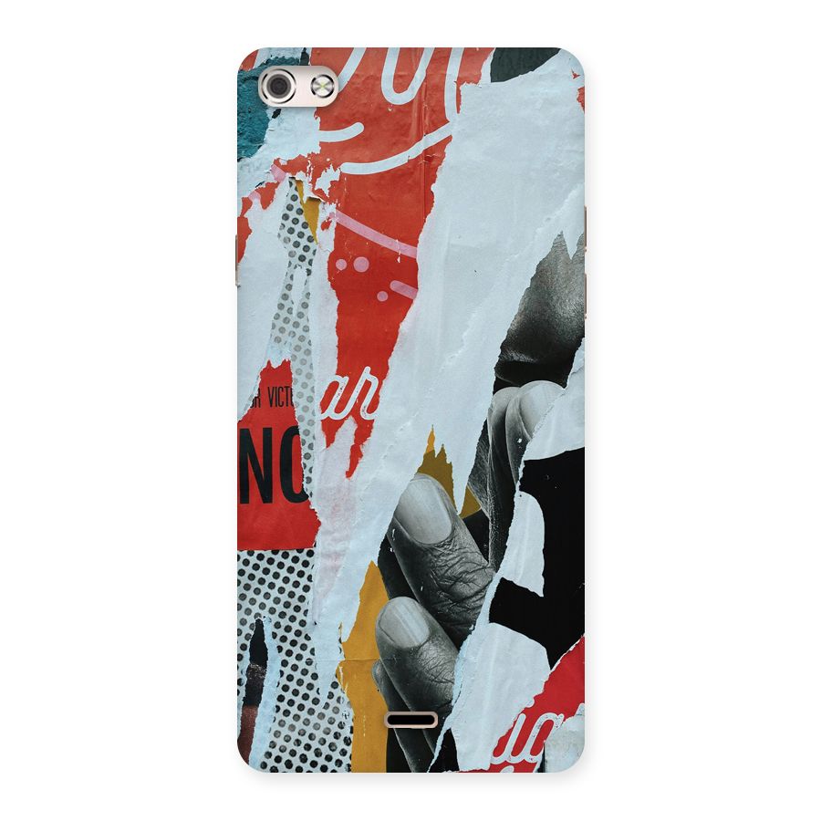 Fabulous Paper Cutout Back Case for Canvas Silver 5