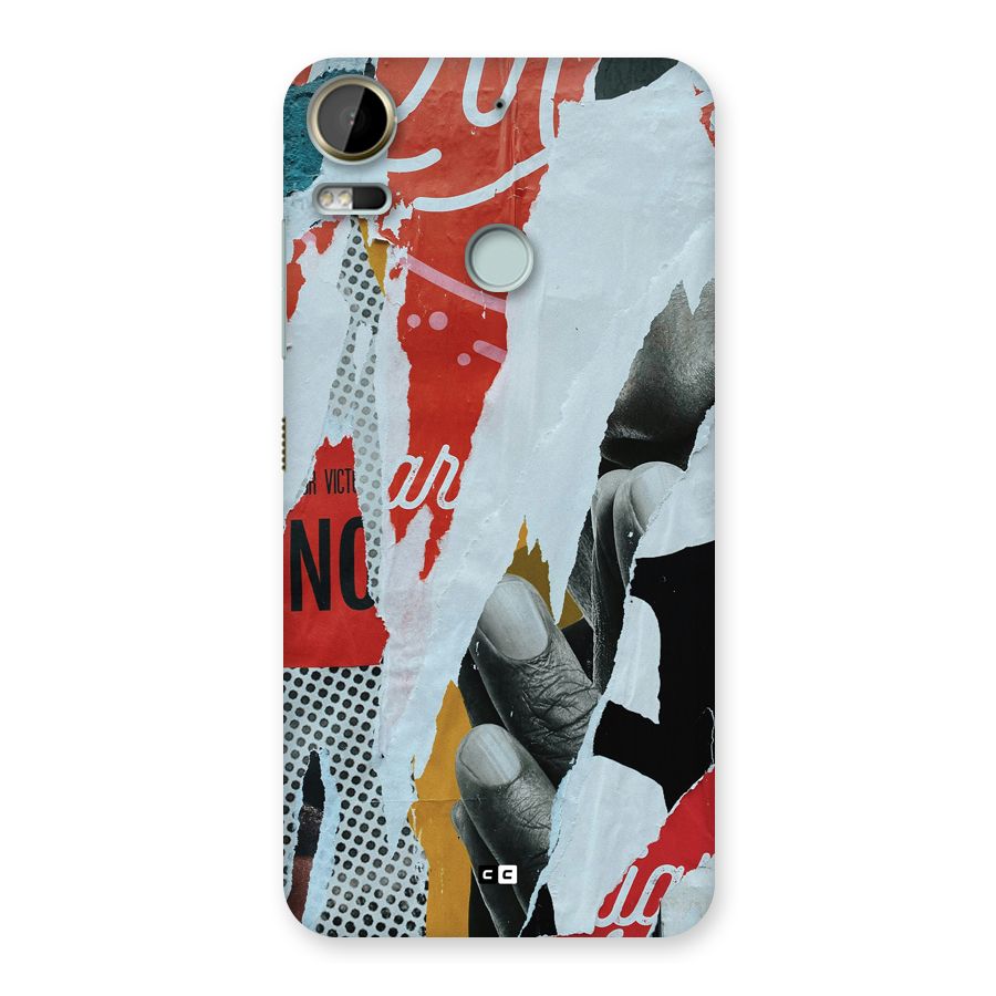 Fabulous Paper Cutout Back Case for Desire 10 Pro