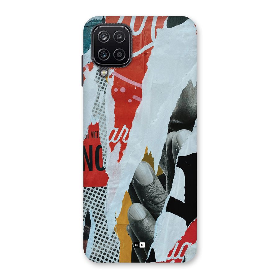 Fabulous Paper Cutout Back Case for Galaxy A12