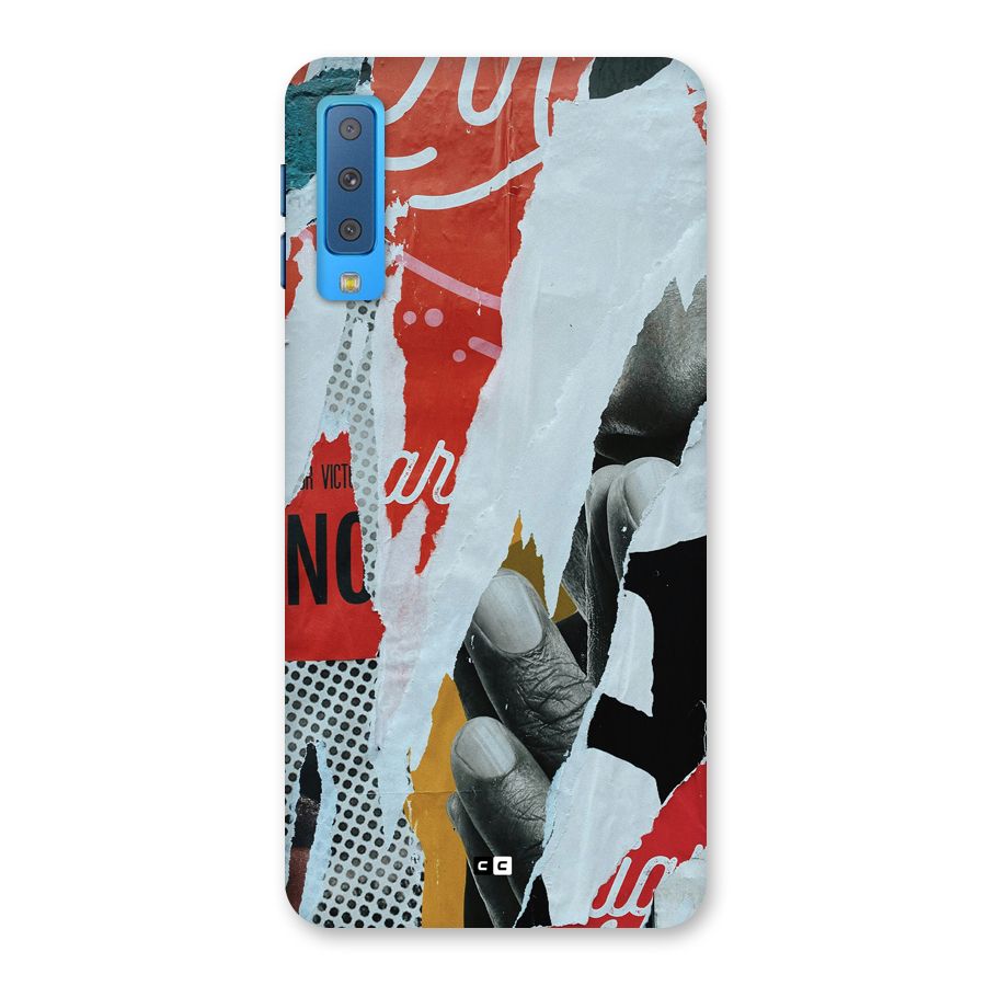 Fabulous Paper Cutout Back Case for Galaxy A7 (2018)