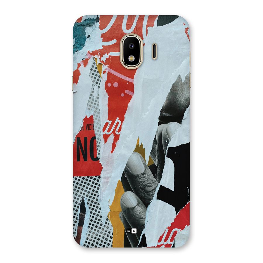 Fabulous Paper Cutout Back Case for Galaxy J4